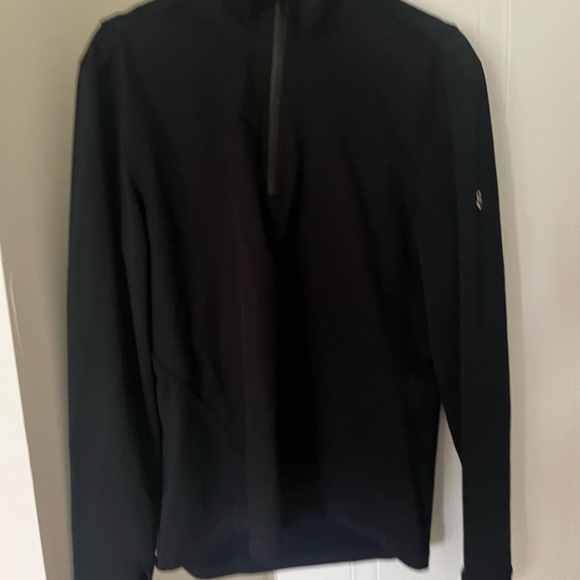 Black casual everyday long sleeve men’s top - Picture 3 of 8